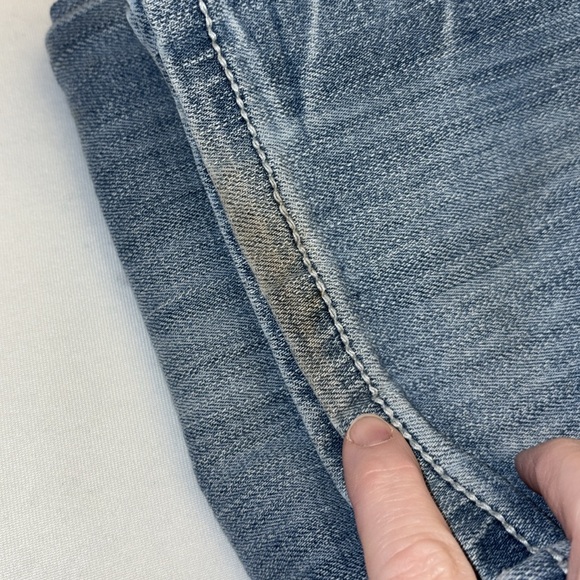 BKE Denim jeans Jake style bootcut stretch midrise embroidered pockets Sz 32L - Picture 9 of 9